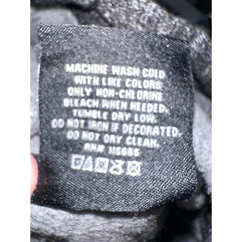 Batman DC Comics Classic‎ Logo Distressed Mens Hoodie Sweatshirt Pockets Size: M - Picture 5 of 5